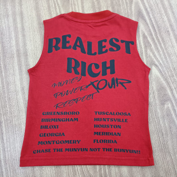 Realest Rich Cut-off Tee